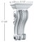 Ekena Millwork 9 1/2"W x 5 1/2"D x 17 3/8"H Alexandria Rope Center Corbel COR09X17X05AL - alternate 2
